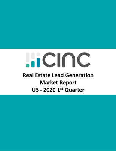 Cover Page RE Lead Gen Report Q1 2020
