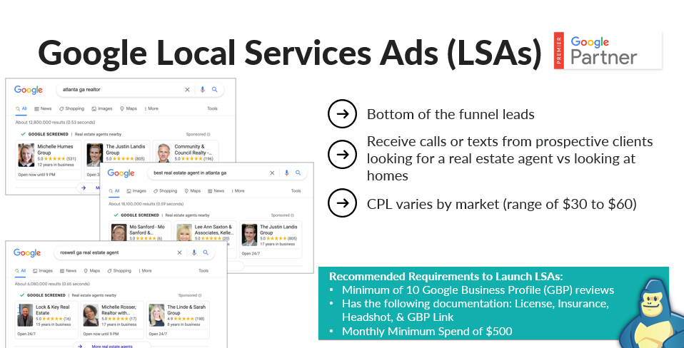 Google Local Service Ads for Realtors