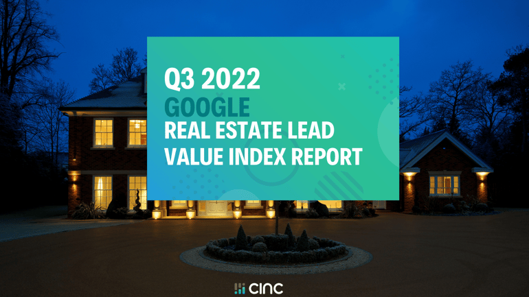 Q3 2022 Google Real Estate Lead Value Index (600 × 350 px)
