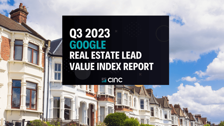 Q3 2023 Google Real Estate Lead Value Index (600 × 350 px)