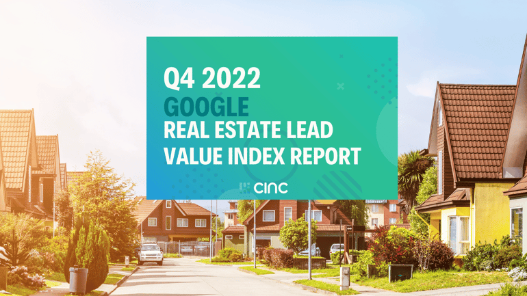Q4 2022 Google Real Estate Lead Value Index (600 × 350 px)