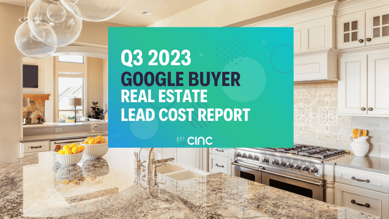Real Estate Lead Cost Report for Buyers on Google Q3 2023 (1)