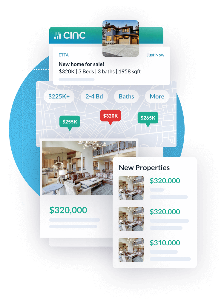 CINC-real-estate-lead-generation-map-mobile